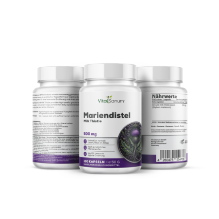 VitaSanum® – Mariendistel (Silybum marianum (L.) Gaertn.) – 500 mg