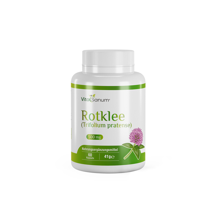 VitaSanum® - Rotklee (Trifolium pratense) 500 mg 60 Kapseln VitaSanum® - Rotklee (Trifolium pratense) 500 mg 60 Kapseln