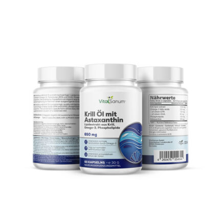 VitaSanum® Krill Öl mit Astaxanthin