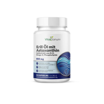 VitaSanum® Krill Öl mit Astaxanthin