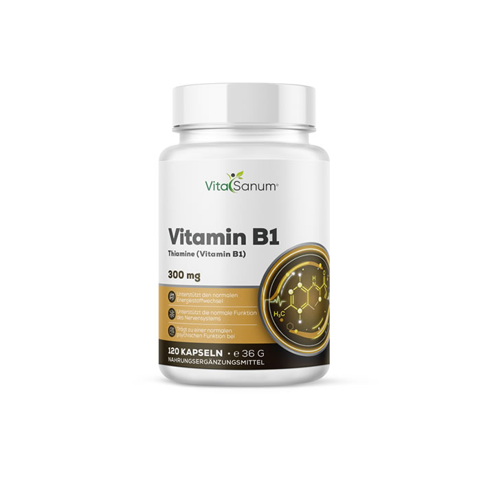 VitaSanum® - Vitamin B1 300 mg 120 Tabletten VitaSanum® - Vitamin B1 300 mg 120 Tabletten