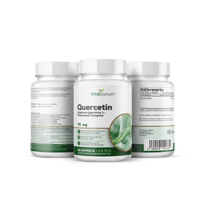 VitaSanum® Quercetin (Sophora japonica L.) 75 mg – 90 Kapseln