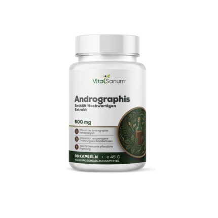 Nährwerte / Aktive Inhaltsstoffe Tägliche Portion: 1 Kapsel Inhaltsstoff Pro Tagesportion (1 Kapsel) NRV* Andrographis-Extrakt (Andrographis paniculata) 500 mg ** * NRV = Referenzmenge für die tägliche Zufuhr gemäß Verordnung (EU) Nr. 1169/2011. ** Keine Referenzmenge (NRV) festgelegt.