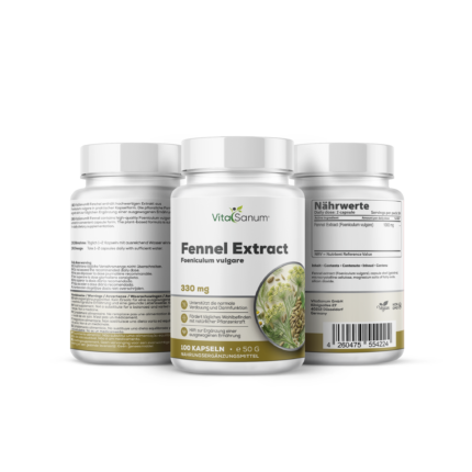 VitaSanum® – Fenchel-Extrakt (Foeniculum vulgare Mill.) – 1000 mg Tagesportion