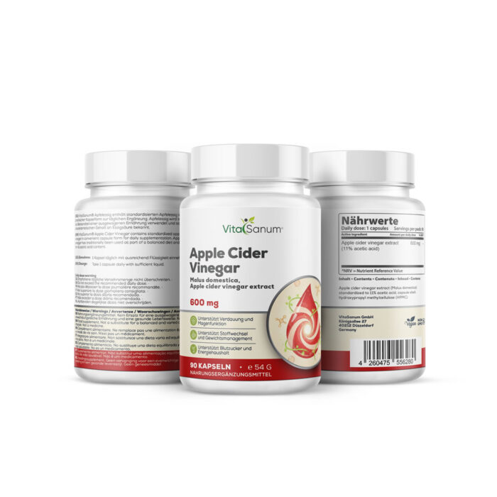 VitaSanum® Apfelessig Extrakt 600 mg (Malus domestica)