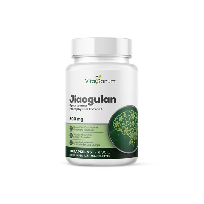 VitaSanum® - Jiaogulan Gynostemma (Gynostemma pentaphyllum) 500 mg 60 Kapseln VitaSanum® - Jiaogulan Gynostemma (Gynostemma pentaphyllum) 500 mg 60 Kapseln