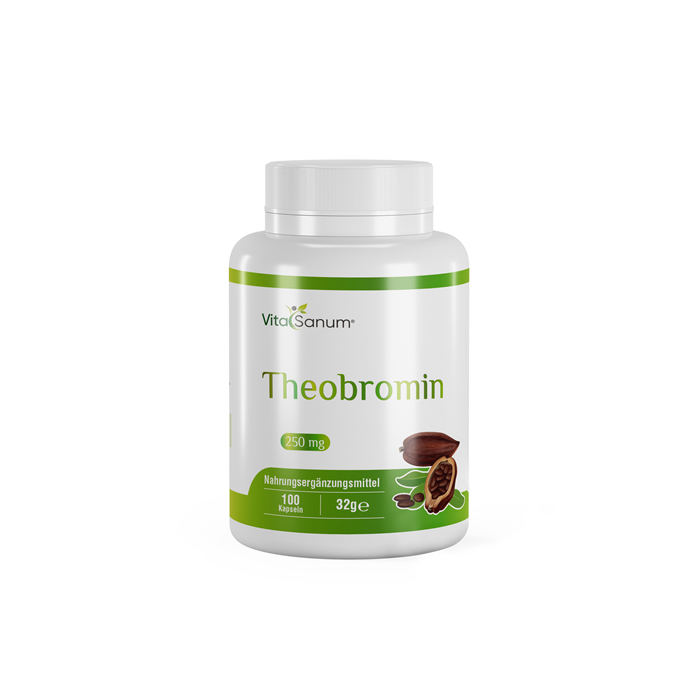 VitaSanum® - Theobromin 250 mg 100 Kapseln VitaSanum® - Theobromin 250 mg 100 Kapseln