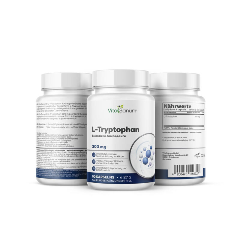 VitaSanum® - L-Tryptophan 300 mg 90 Kapseln