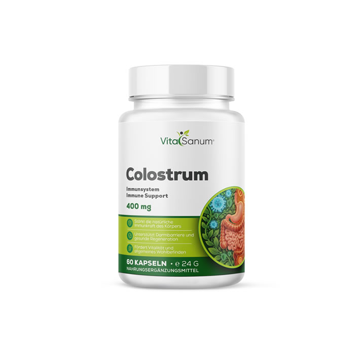 VitaSanum® - Colostrum (Bovine) 400 mg 60 Kapseln VitaSanum® - Colostrum (Bovine) 400 mg 60 Kapseln