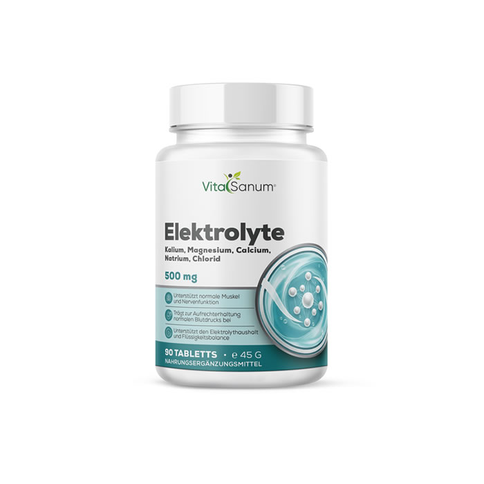 VitaSanum® - Elektrolyte 350 mg 90 Tabletten VitaSanum® - Elektrolyte 350 mg 90 Tabletten