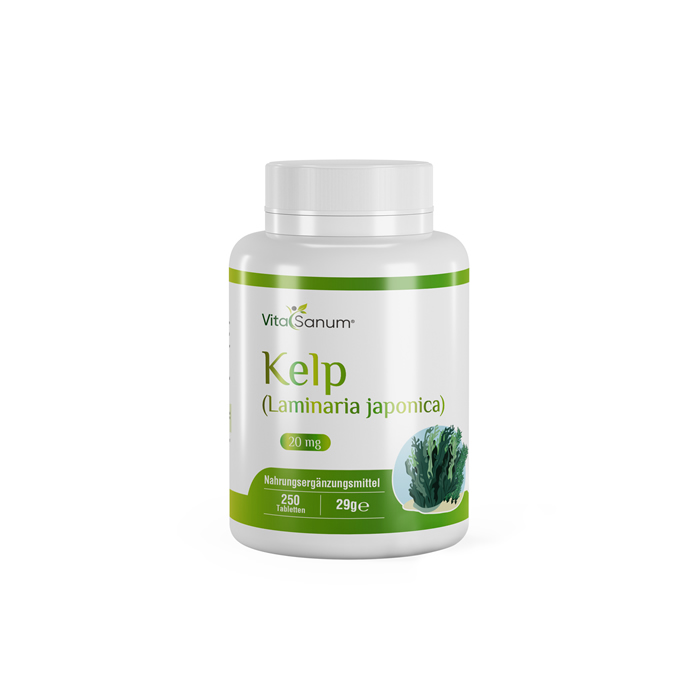 VitaSanum®- Kelp (Laminaria japonica) 20 mg 250 Tabletten VitaSanum®- Kelp (Laminaria japonica) 20 mg 250 Tabletten
