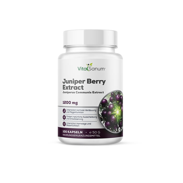VitaSanum®- Wacholder (Juniperus communis) 500 mg 100 Kapseln VitaSanum®- Wacholder (Juniperus communis) 500 mg 100 Kapseln