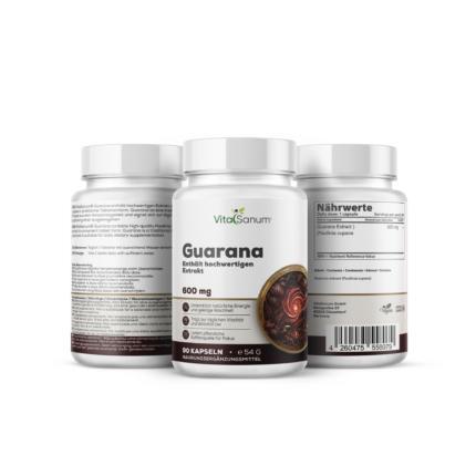 VitaSanum® Guarana (Paullinia cupana) – 600 mg Tagesportion – 90 Tabletten