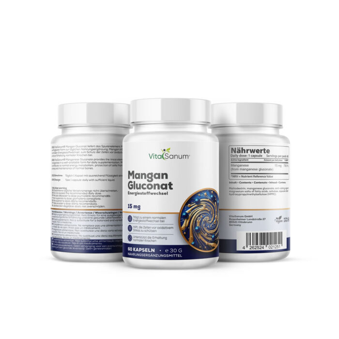 VitaSanum® Mangan Gluconat 15 mg