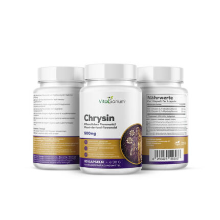 VitaSanum®- Chrysin (5,7-Dihydroxyflavon) 500 mg 60 Kapseln