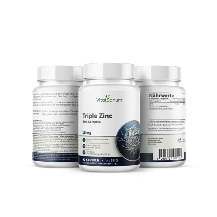 VitaSanum®- Triple Zink 15 mg 90 Kapseln