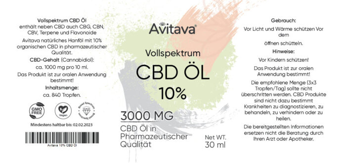 Avitava 10% 30ml Label Design-01