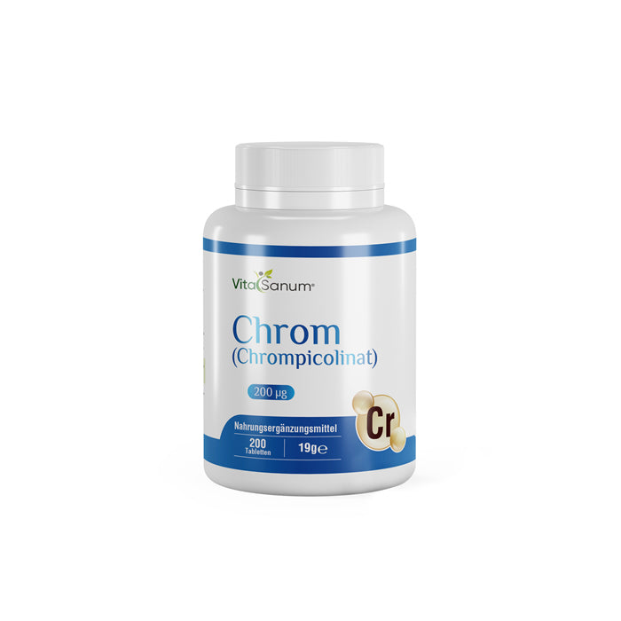 https://cdn.shopify.com/s/files/1/0915/8665/8688/files/Chrom-front_jpg.jpg?v=1747836135 VitaSanum® - Chrom (Chrompicolinat) 200 µg 200 Tabletten