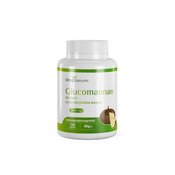 https://cdn.shopify.com/s/files/1/0915/8665/8688/files/Glucomannan-front_jpg.jpg?v=1746265762 VitaSanum®- Glucomannan (Konjac) (Amorphophallus konjak) 2000 mg 100 Kapseln