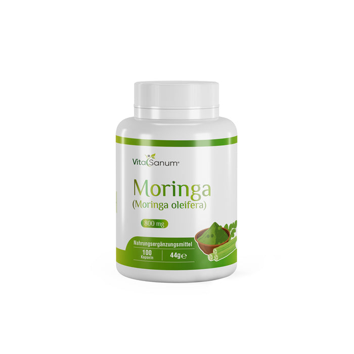 https://cdn.shopify.com/s/files/1/0915/8665/8688/files/Moringa-front_jpg.jpg?v=1746265740 VitaSanum® - Moringa (Moringa oleifera) 800 mg 100 Kapseln
