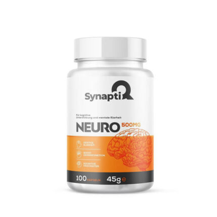 SynaptiQ® - Neuro – Für kognitive Unterstützung und mentale Klarheit 500 mg 100 Kapseln