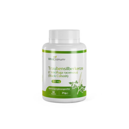 Traubensilberkerze (Cimicifuga racemosa) (Black Cohosh) 350 mg