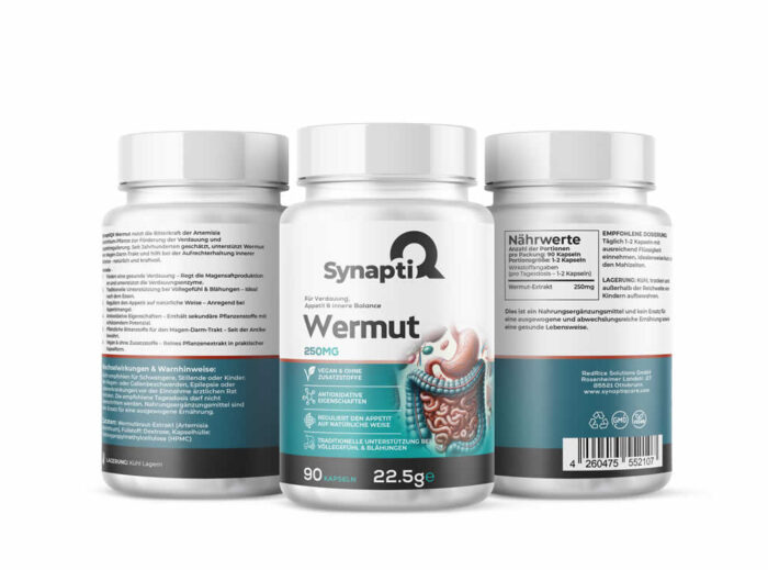 SynaptiQ® Wermut – Verdauung, Appetit & innere Balance