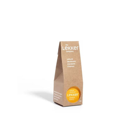 The Lekker Company Natural Deodorant Mandarine und Zitrone