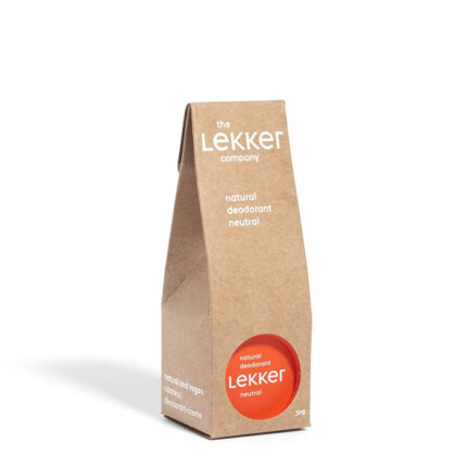 The Lekker Company Natural Deodorant Neutral