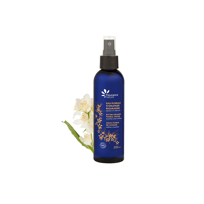 https://cdn.shopify.com/s/files/1/0915/8665/8688/files/wasser-orange-flure_jpg.jpg?v=1746265803 Fleurance Nature BIO BIGARADIER ORANGE BLUMENWASSER