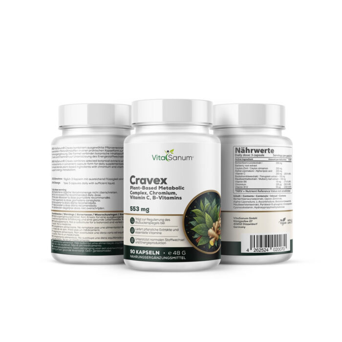 VitaSanum® Cravex – Für Blutzucker, Energie & Stoffwechsel – Bild 2
