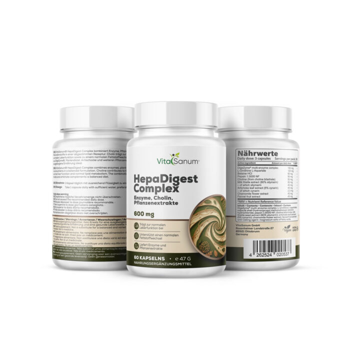 VitaSanum® - HepaDigest Complex – 60 Kapseln