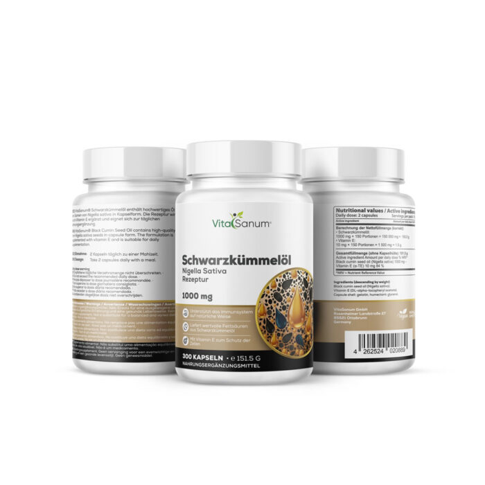 VitaSanum®- Schwarzkümmelöl (Nigella sativa)