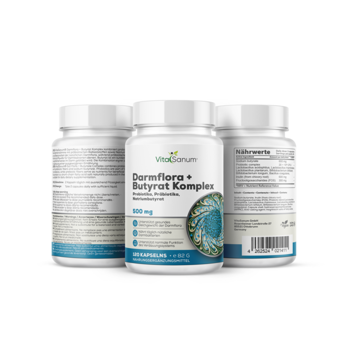 VitaSanum® Darmflora + Butyrat Komplex – Bild 3