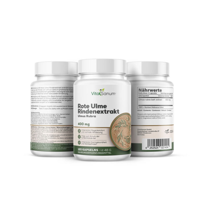 VitaSanum® Rote Ulme Rindenextrakt 400 mg Ulmus rubra