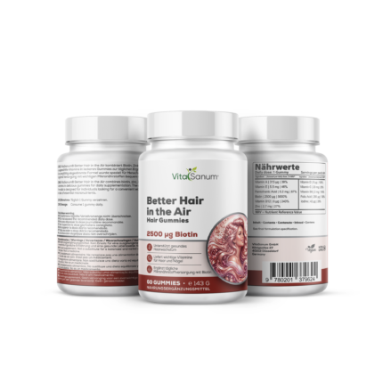 VitaSanum® Better Hair in the Air – Hair Gummies – 60 Gummies