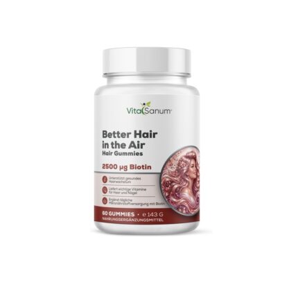 VitaSanum® Better Hair in the Air – Hair Gummies – 60 Gummies