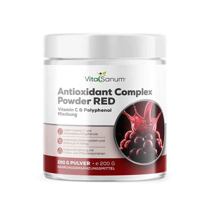 VitaSanum® Antioxidant Complex Powder RED – 200 g VitaSanum® Antioxidant Complex Powder RED – 200 g